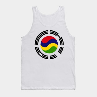 Mauritian Korean Multinational Patriot Flag Series Tank Top